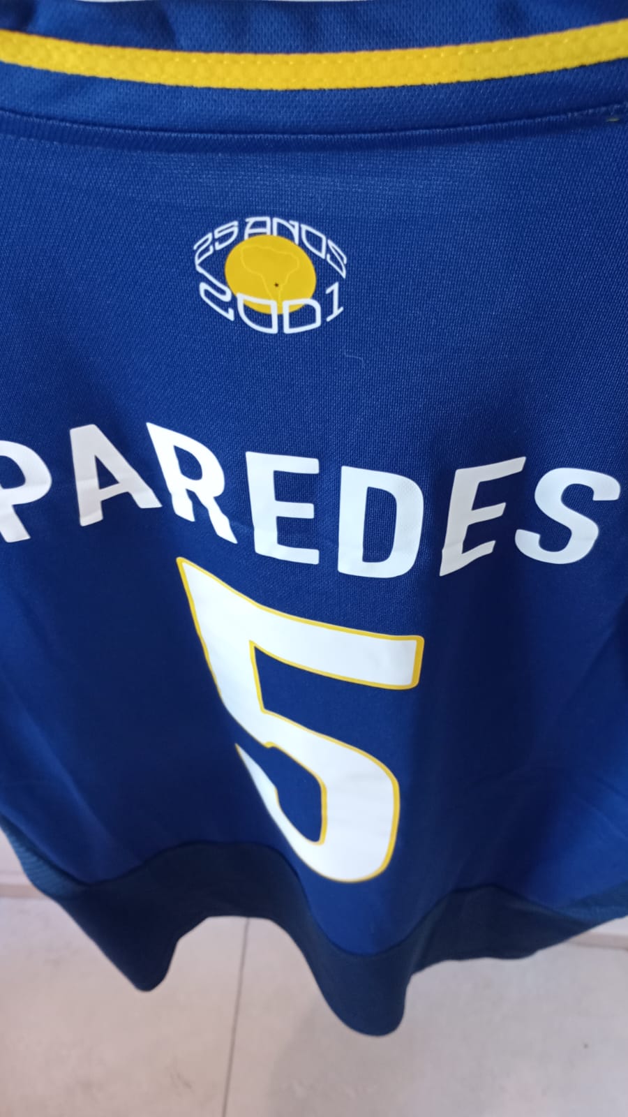 Camiseta Boca Juniors 25 años Libertadores — Paredes