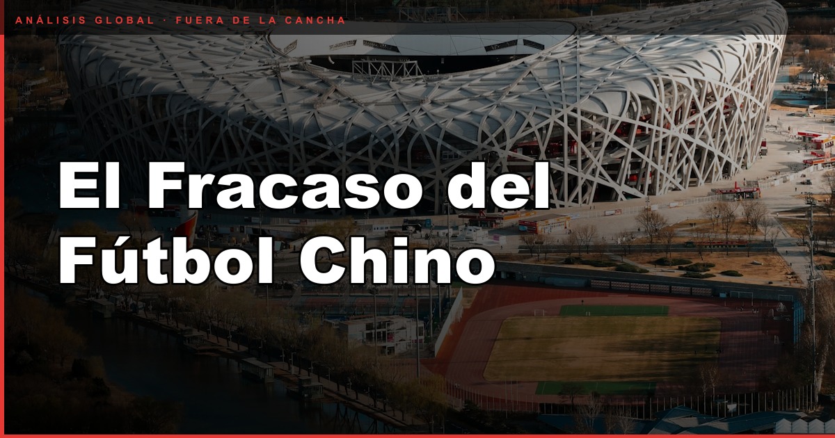 El fracaso del fútbol chino